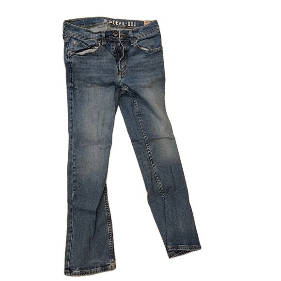 Devil Dog Shrunk Straight Leg Mens 30x30 - Picture 1 of 5